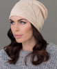 Бежевый Шапка "Эшли Ветка"