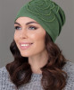 Зелёный Шапка "Эшли Роза"