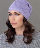 Сиреневый Шапка "Эшли Роза"