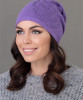Фиолетовый Шапка "Эшли Роза"