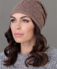 Светло-коричневый Шапка "Эшли Роза"