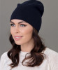 Тёмно-синий Шапка Junberg "Рузанна Стразы"