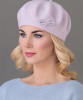 Светло-розовый Берет Junberg Ева