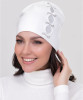 Белый Модные шапки оптом купить в Москве