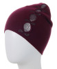 Винный Модные шапки оптом купить в Москве