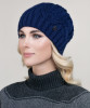 Тёмно-синий Модные шапки Junberg оптом в Москве