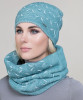 Бирюзовый Купить Шапку и снуд Junberg