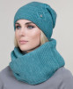 Бирюзовый Шапка и снуд Junberg оптом