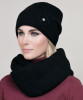 Чёрный Шапка и снуд Junberg оптом